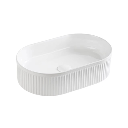 Flow Ribbed Arch Console Basin 490*310*130mm