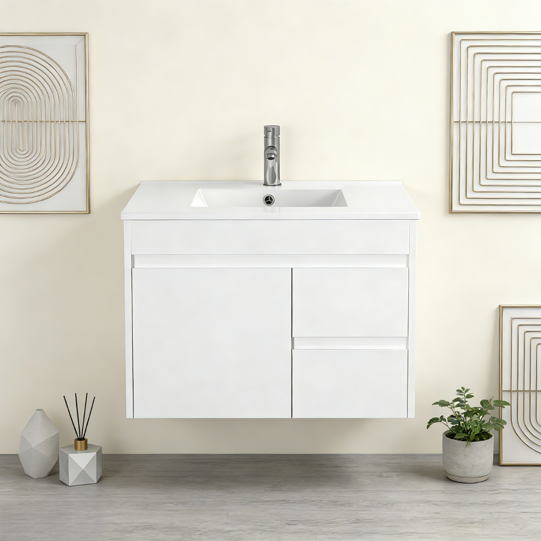 Polar PVC Slim Vanity 750*370*545mm