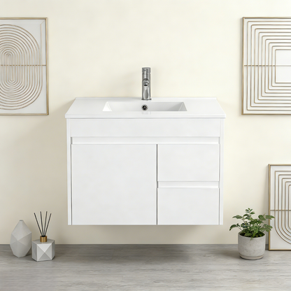 Polar PVC Slim Vanity 750*370*545mm