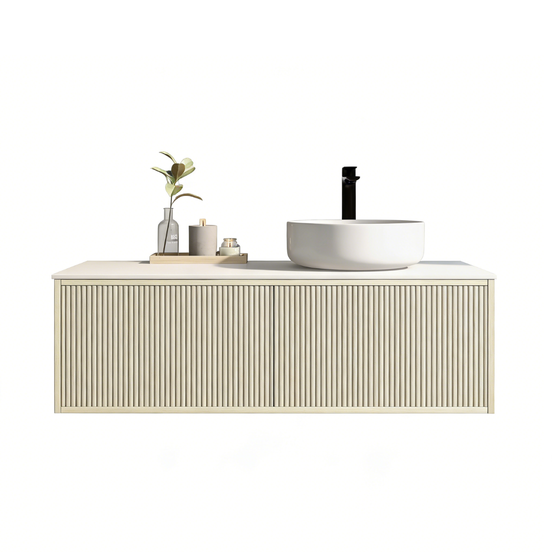 Bellevue Standard Wall-Mounted  Vanity 1190*496*380mm Coastal Oak