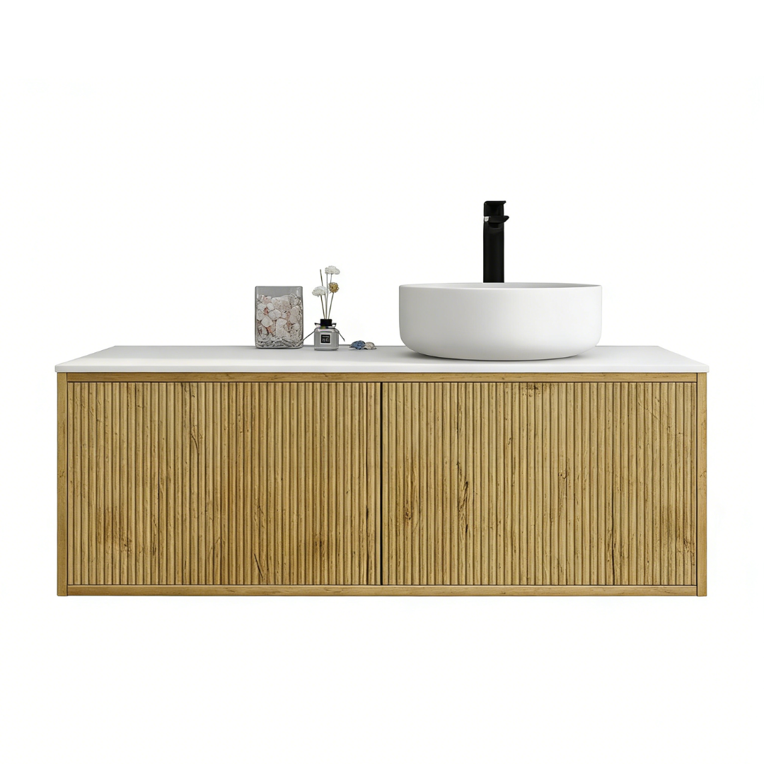 Bellevue Standard Wall-Mounted  Vanity 1190*496*380mm Prime Oak