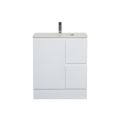 Arctic Gloss PVC Wall-Mounted  Vanity 750*460*880mm