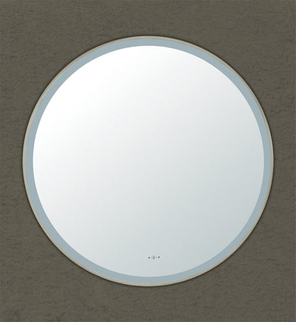 Luna Iron Framed LED Mirror LFM600/800/900R-BN