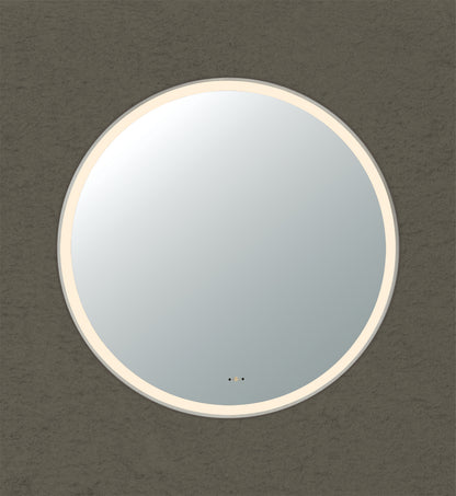 Luna Iron Framed LED Mirror LFM600/800/900R-GM