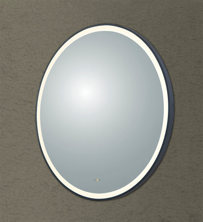 Luna Iron Framed LED Mirror LFM600/800/900R-MB