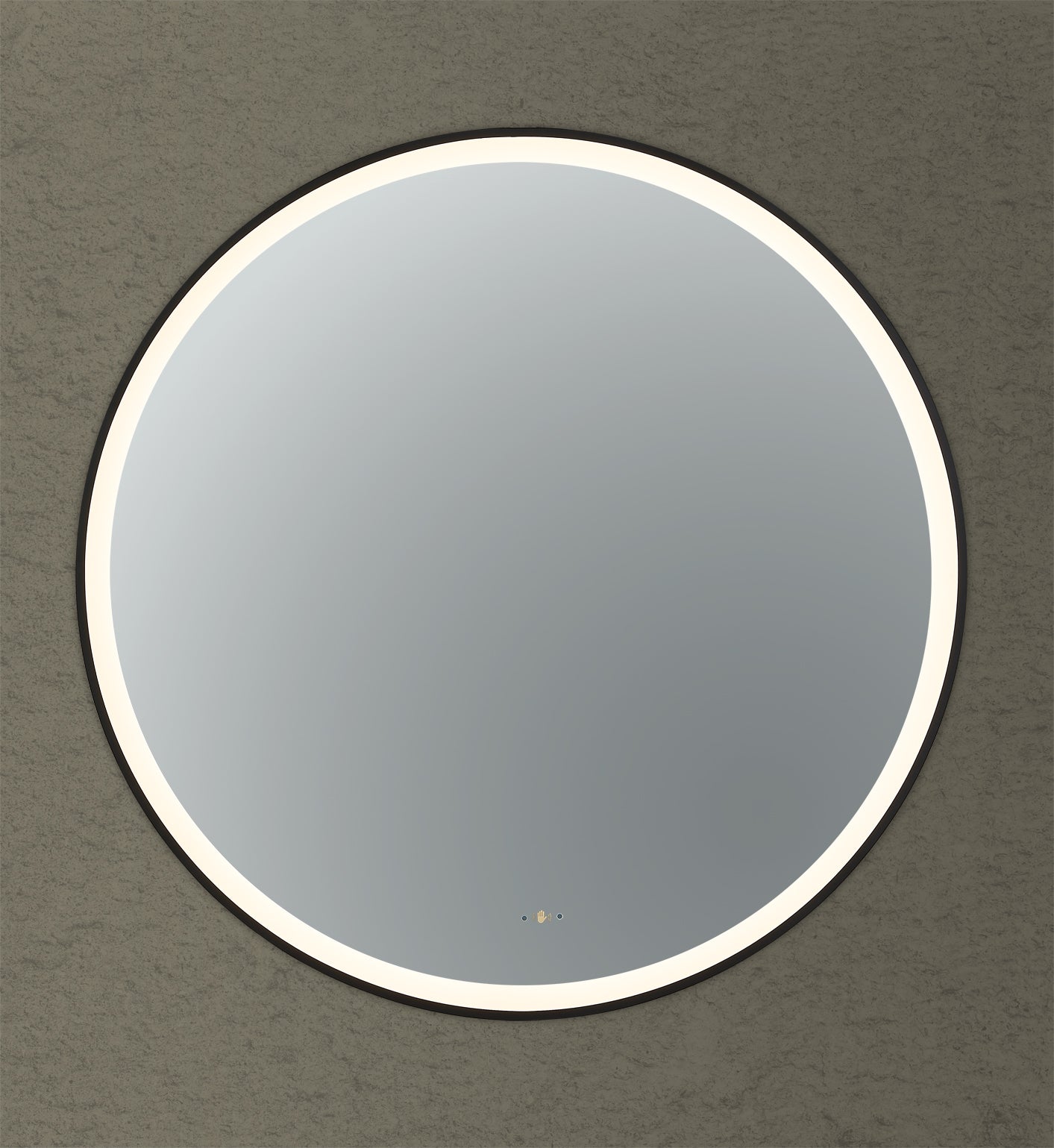 Luna Iron Framed LED Mirror LFM600/800/900R-MB