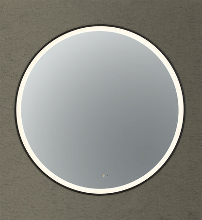 Luna Iron Framed LED Mirror LFM600/800/900R-MB