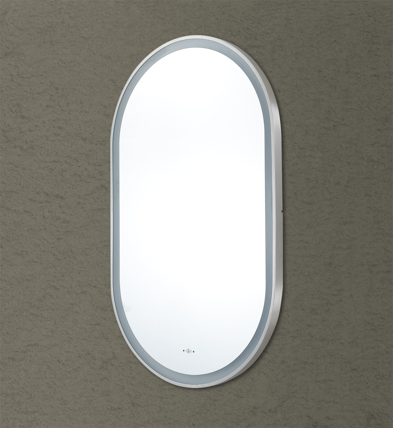 Ovian Iron Framed LED Mirror Electroplated 450*900mm LFMOV4590-MB/BG/BN/GN