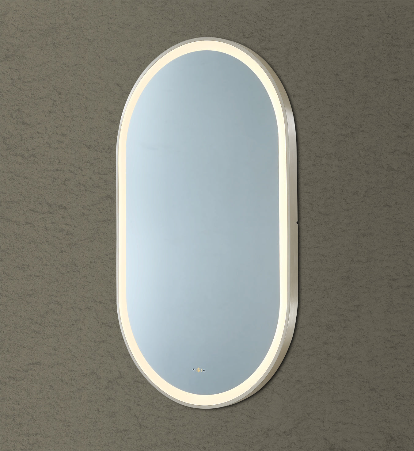 Ovian Iron Framed LED Mirror Electroplated 450*900mm LFMOV4590-MB/BG/BN/GN