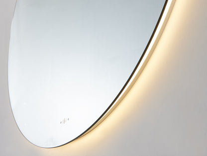 Round BACK Lit LED Mirror, Multiple Sizes Available