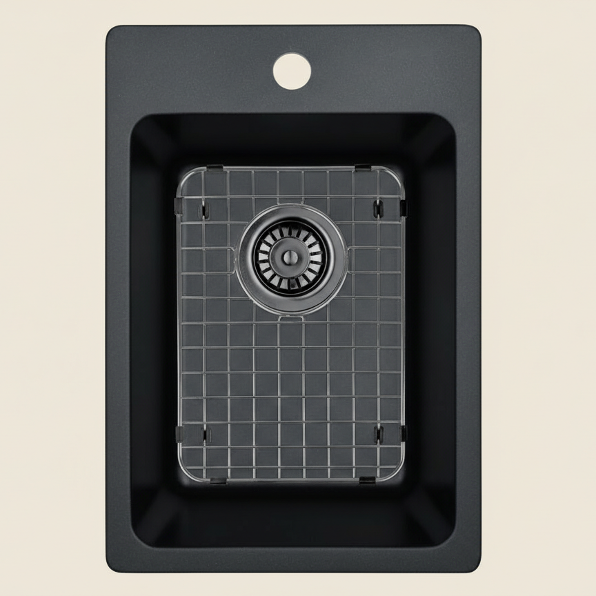 Quartz Top Mount Laundry Tub 350/550mm