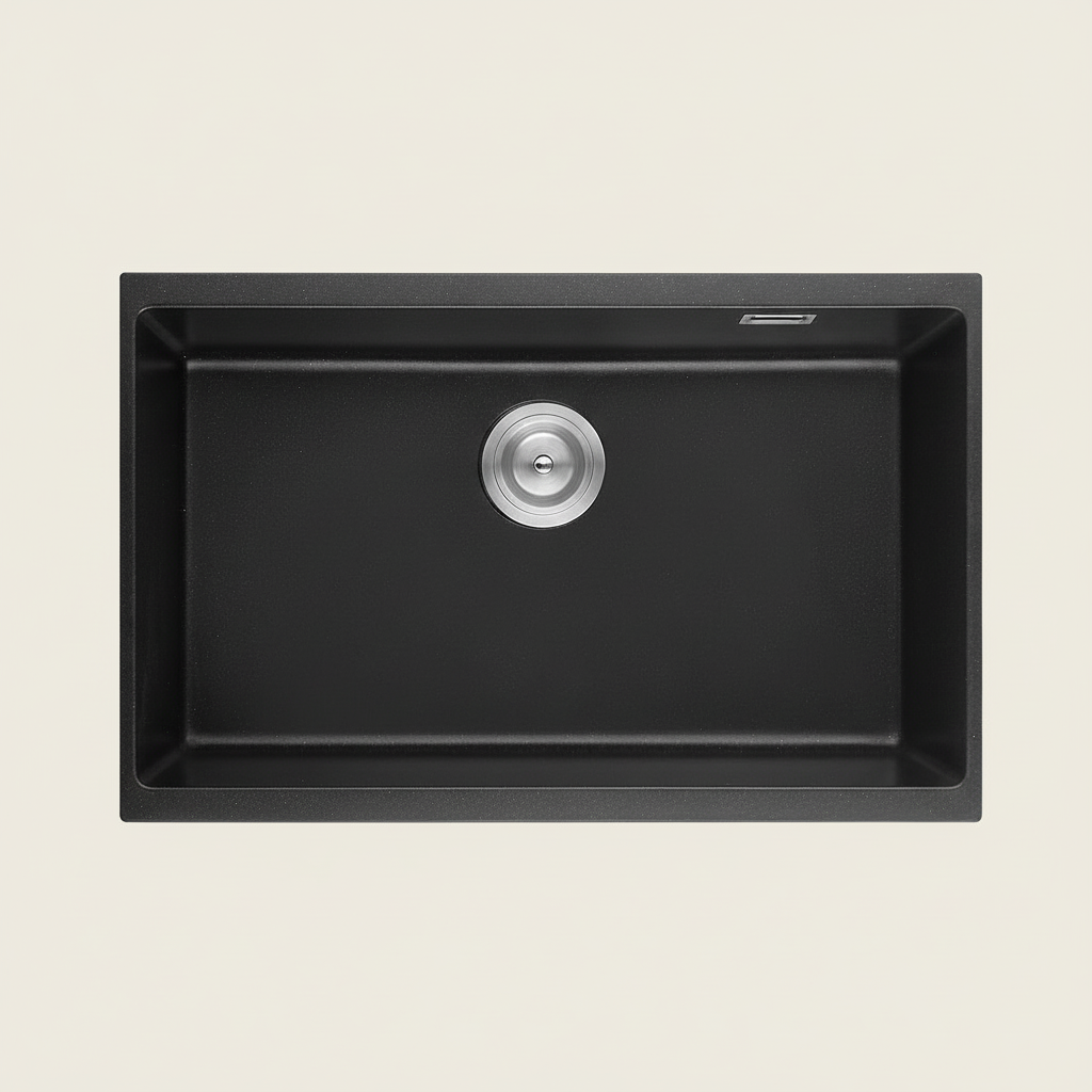 Quartz Undermount Kitchen Sink 810*460*226mm