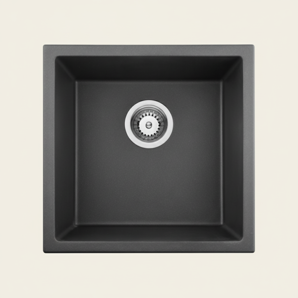 Quartz Undermount Kitchen Sink 660*460*225mm