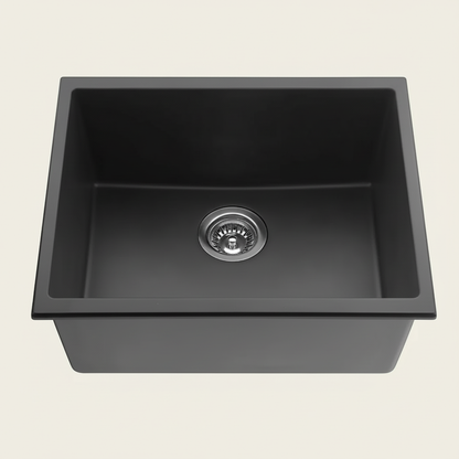 Quartz Undermount Kitchen Sink 543*457*250mm