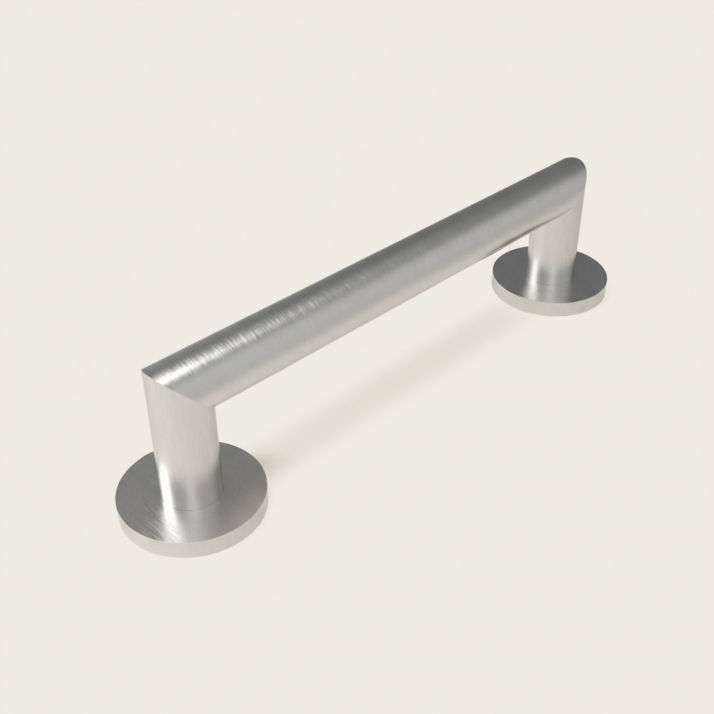 Stainless Steel  Brushed L-shape Grab Rail