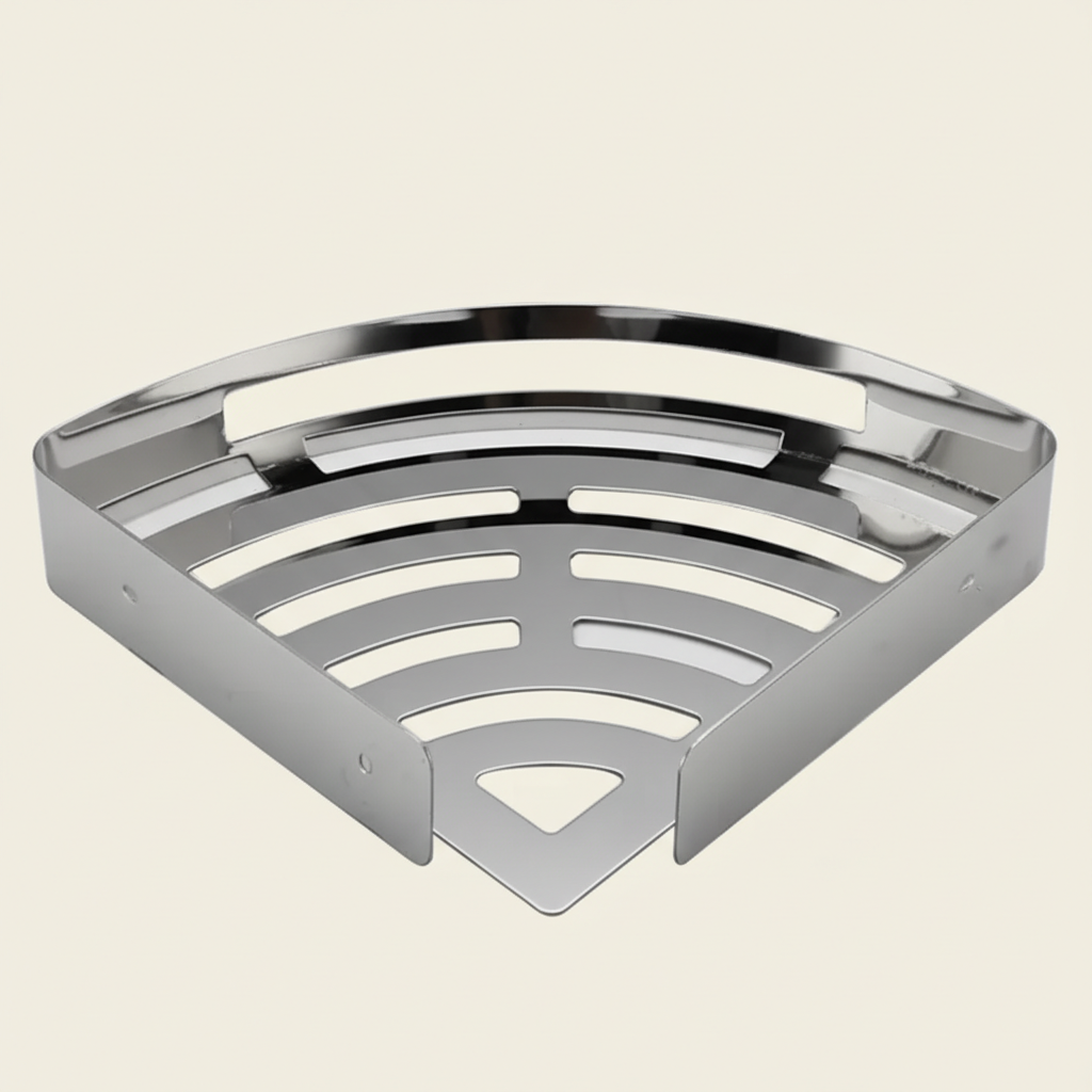 Polished Corner Shelf