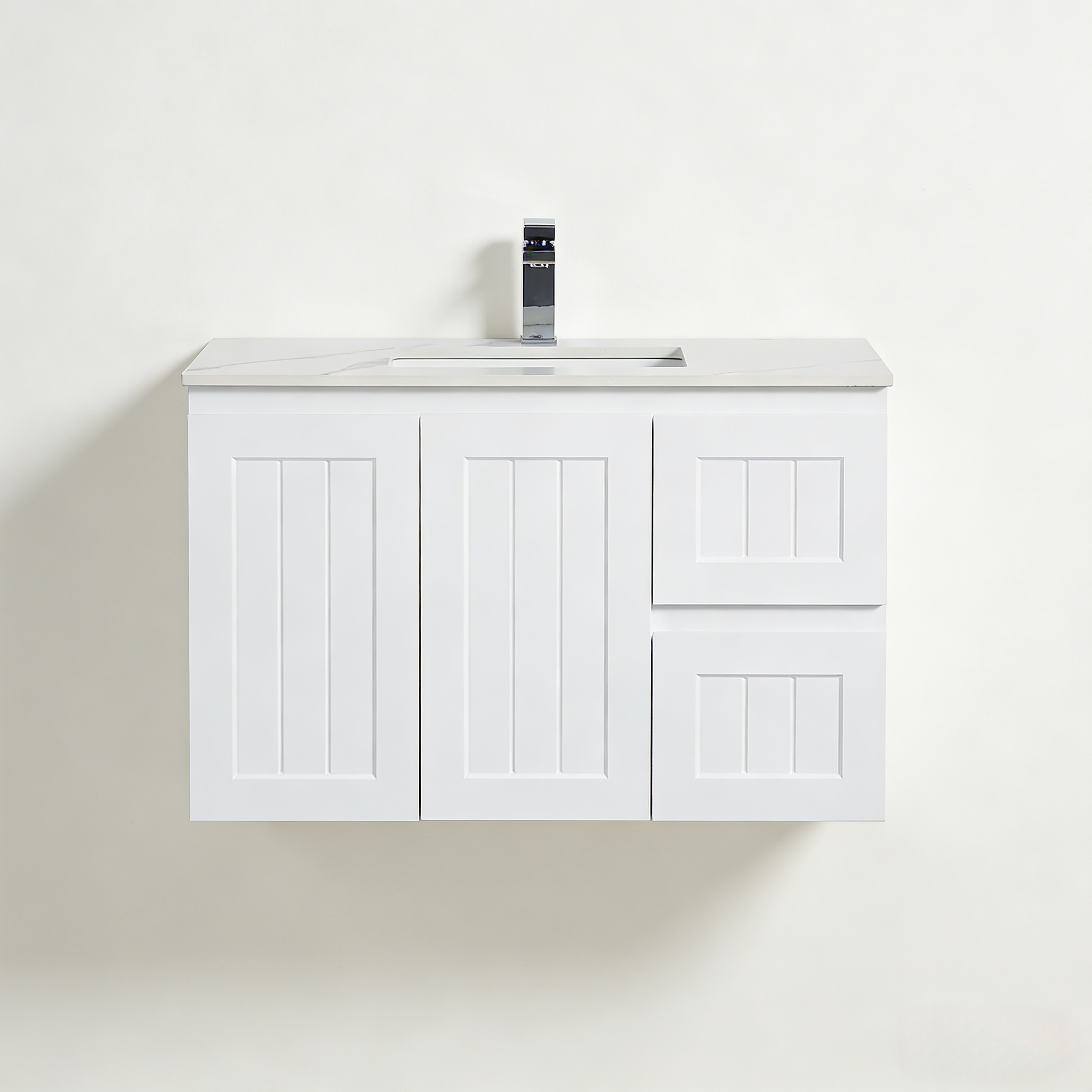 Acacia Wall-Mounted  Vanity 900*460*580mm Matte White