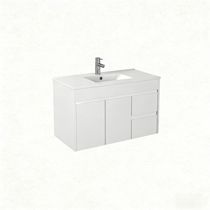 Polar PVC Slim Vanity 900*365*550mm