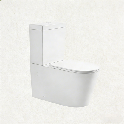 Stella Back to Wall Rimless Toilet Suite 710*390*830mm Trap Included