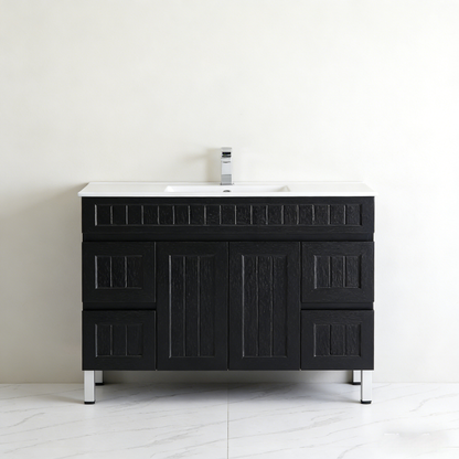 Ceto ACACIA 1200*460*860mm free standing Matte Black Vanity
