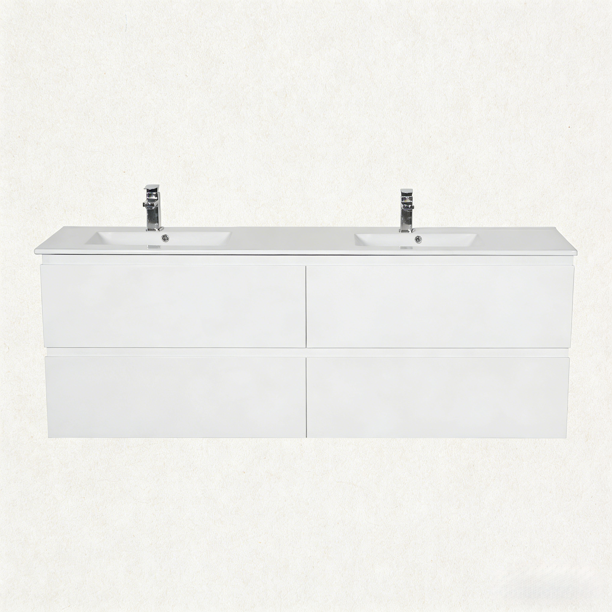 RIVA Double Vanity Set 1500x460x580mm