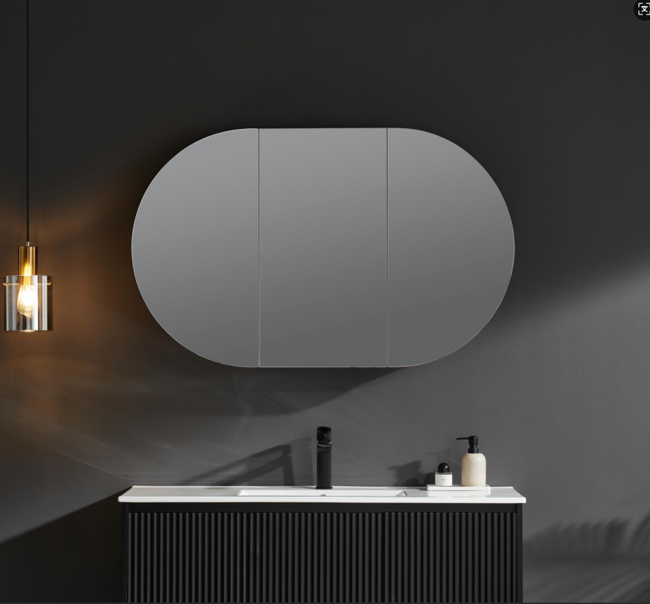 Tall Boy Shaving Cabinet – Modern Bathroom Storage 450/900/1200/1500mm