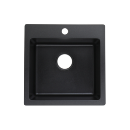 450*450*220mm Quartz Top mount laundry tub QLT4545