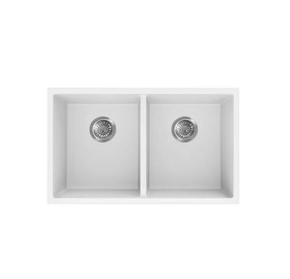 813*457*241mm Quartz Undermount Kitchen Sink QKS8145D-MB/MW