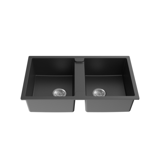 860*500*216mm Quartz Top-mount Kitchen Sink QKS8650D-MB