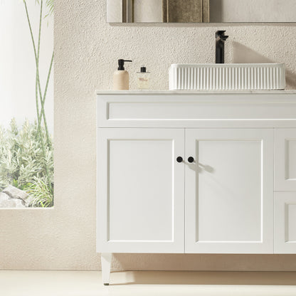 Ashford Floor PVC Cabinet Soft Closing Doors 1190/1500mm