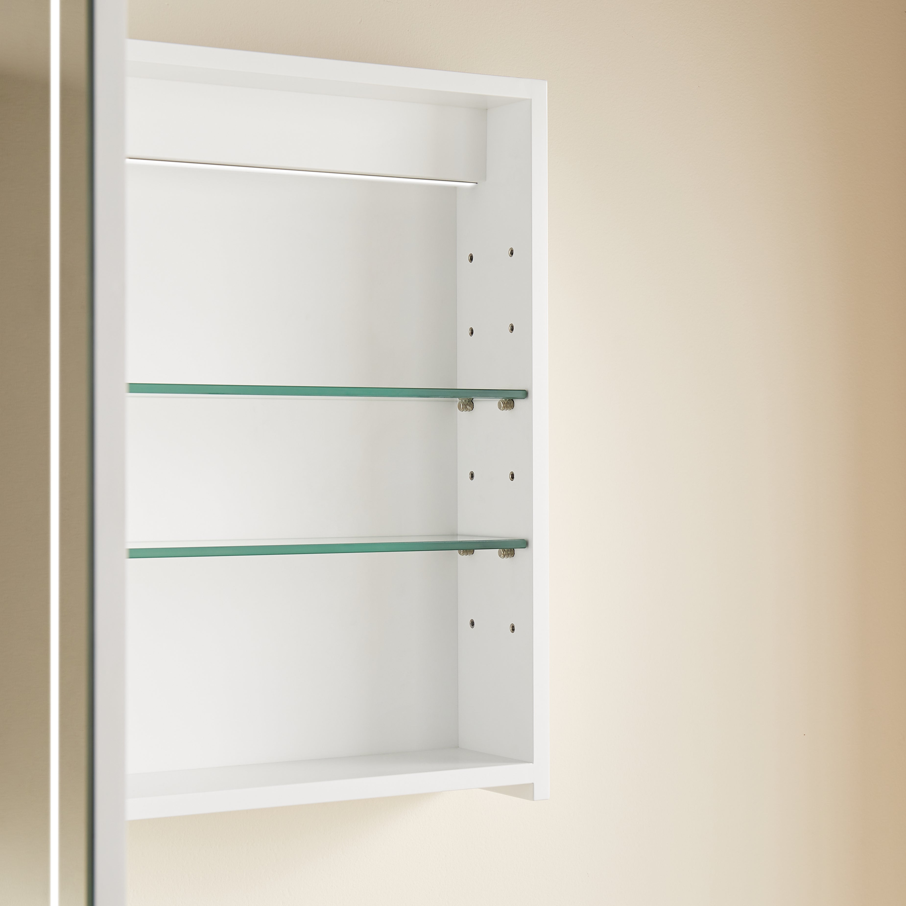 LED PVC Mirror Shaving Cabinet – Modern Bathroom Storage 600x900x155mm