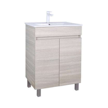 Slim Wall-Mounted Vanity (PVC)  450/600/750/900mm