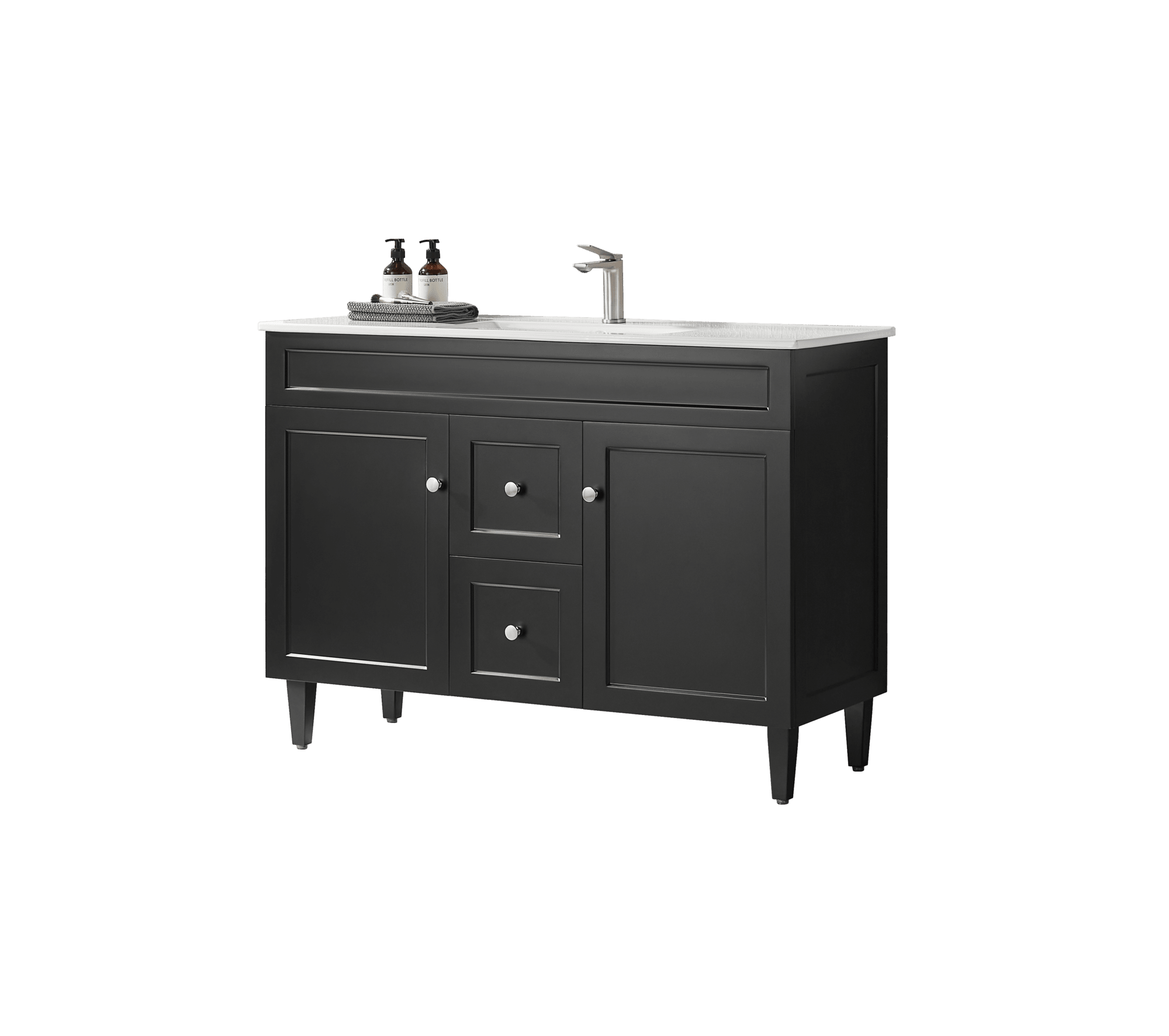 Modern Freestanding Vanity - Hamilton 590/740/890mm