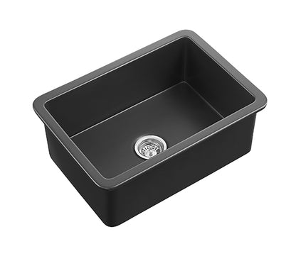 457-810mm Camden Fireclay Square insert/undermound Sink FCS457GW/MB FCS677GW/MB FCS810GW/MB
