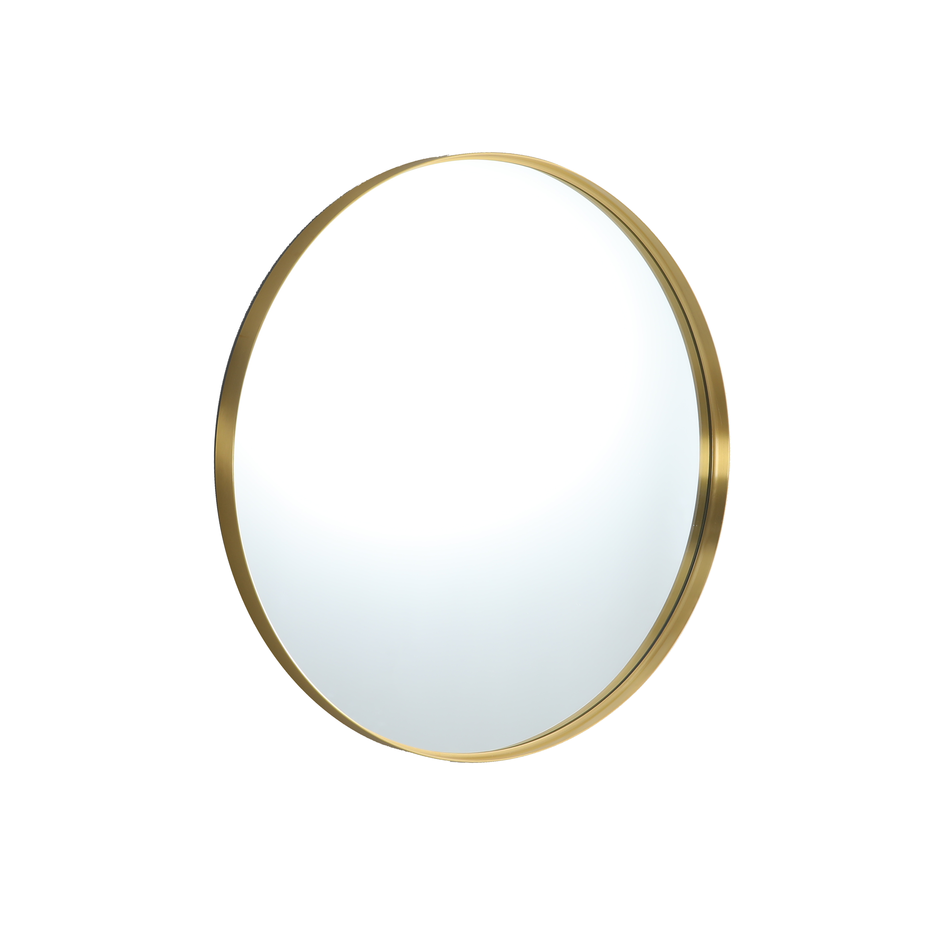 Round Framed Bathroom Mirror – 600-800mm Wall Mounted