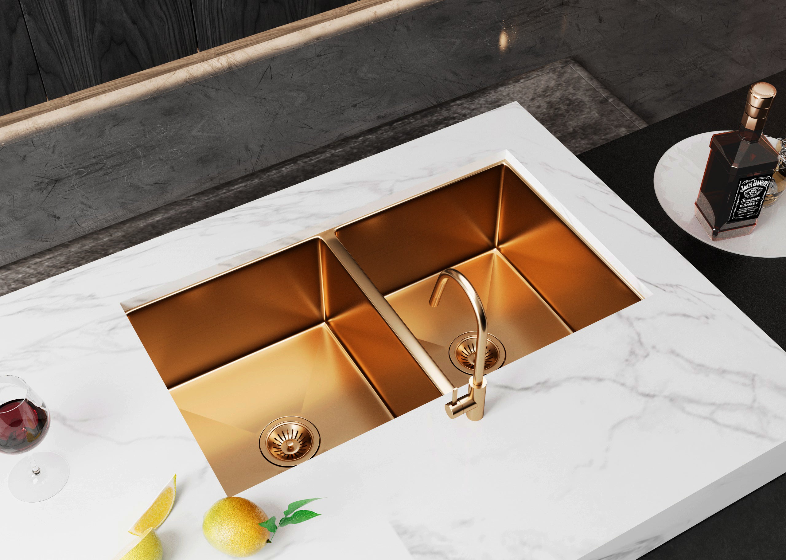 775*450*220mm Stainless Steel Kitchen Sink PKSS-775DR-B/ GM/ BG