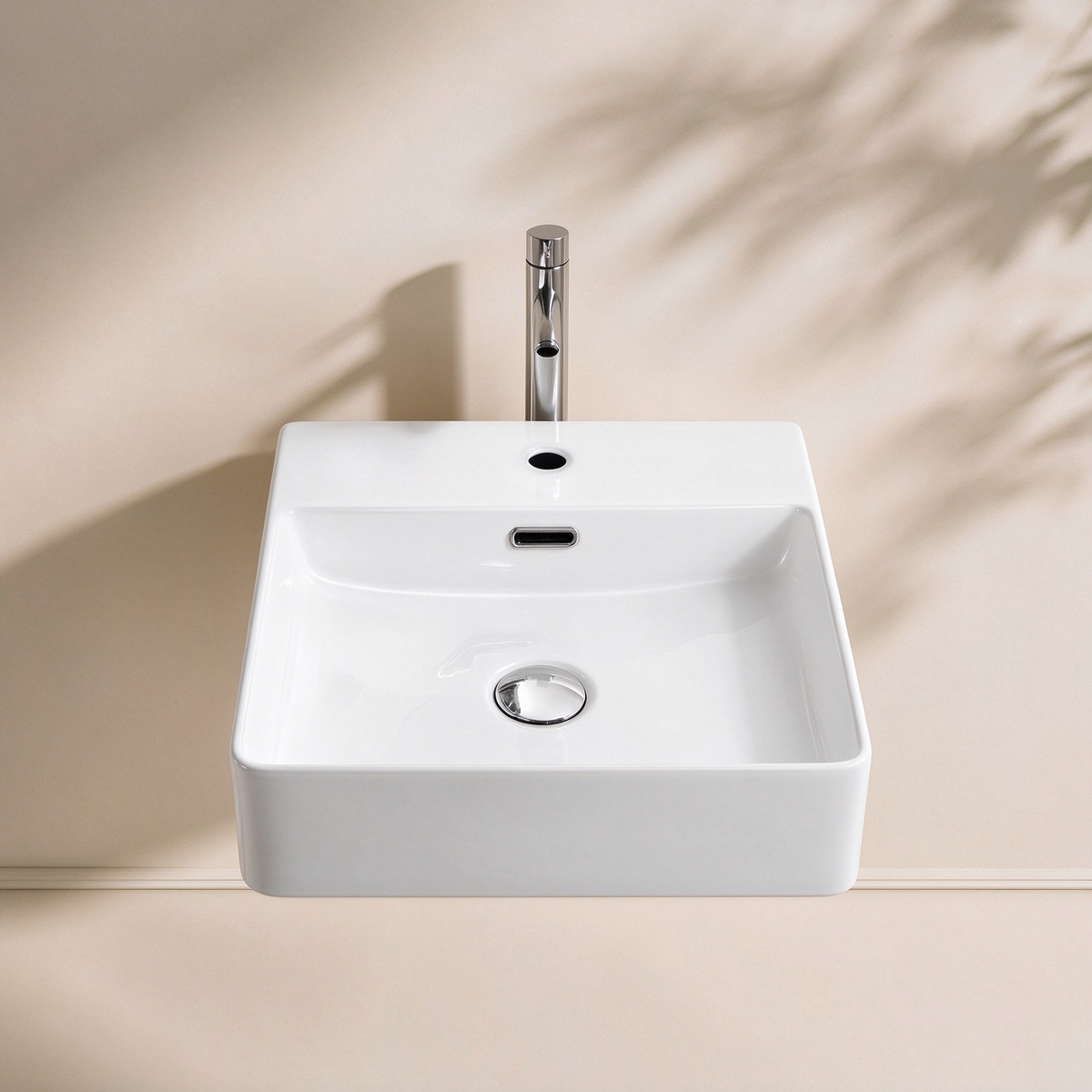 Wall Hung/Above Counter Basin 425*425*130mm LH-BS57-420