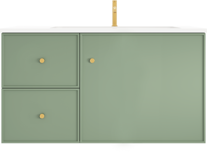 Vivid Pulse Wall-Mounted PVC Cabinet 890*455*480mm