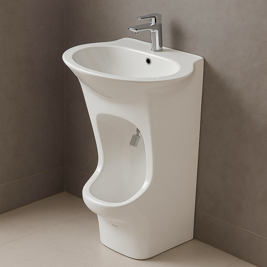 Standing Double Level Large Foot Wash Deep Sink Ablution With Tap