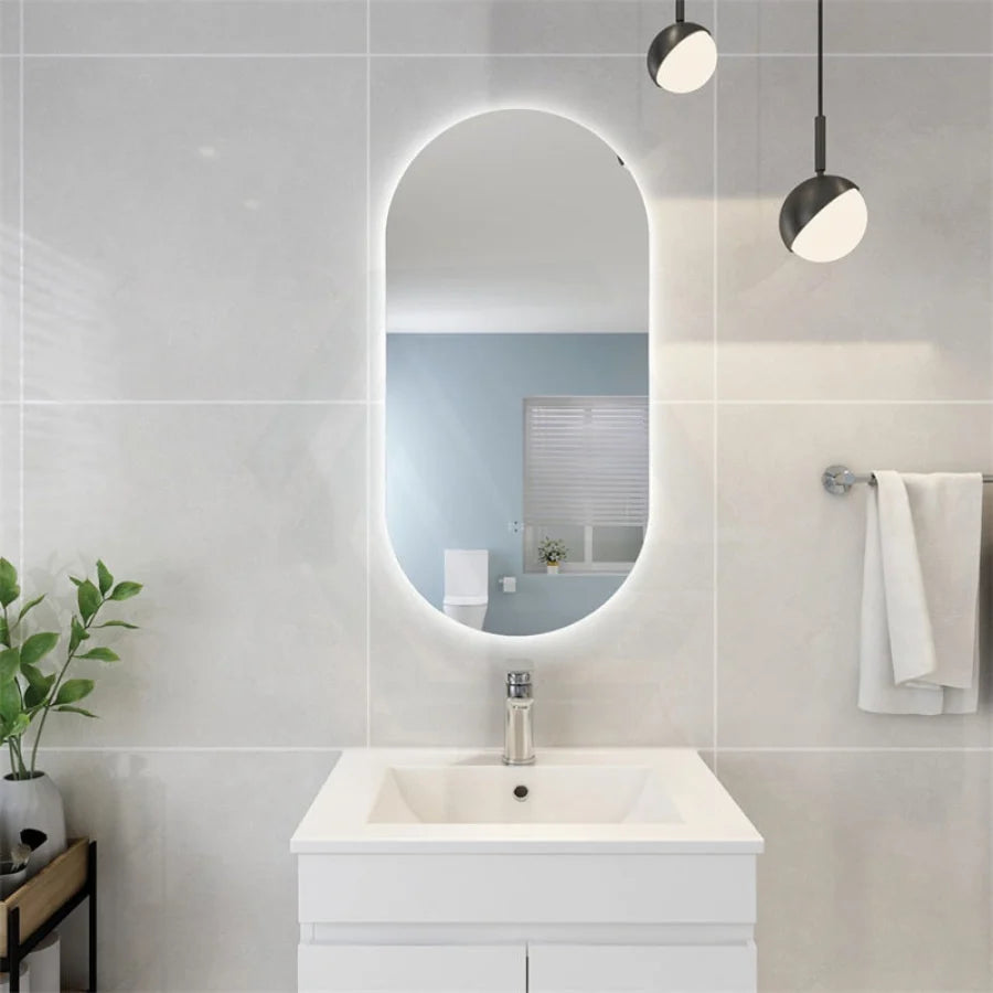 Smart Touch back lit LED Mirror 450*900mm LH-MR10-4590BM