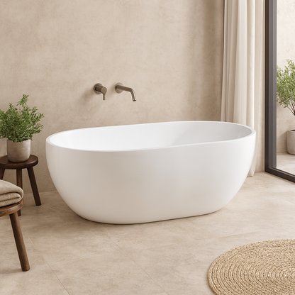 Cavona Free Standing Bathtub Non Overflow 1300-1700mm