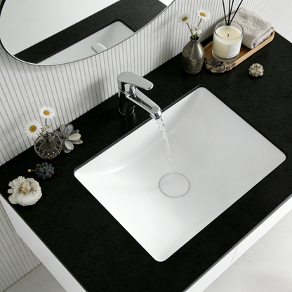 Galaxy Black Stone Top with Undermount Basin 600-1800mm