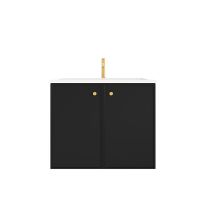 Vivid Pulse Wall Hung PVC Cabinet with Soft closing doors 590/740/890mm