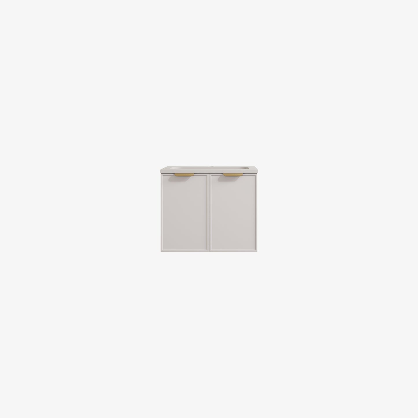 CETO Miami Wall Hung PVC Vanity with U shape soft closing drawers 600/750/900/1200SD/1500SD