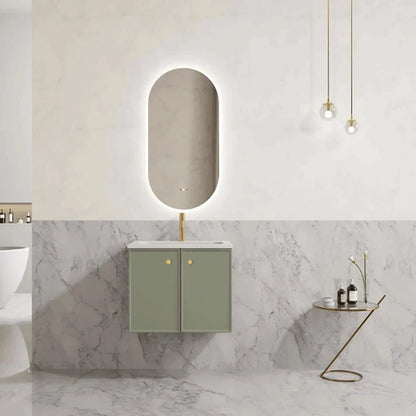 Vivid Pulse Wall Hung PVC Cabinet with Soft closing doors 590/740/890mm