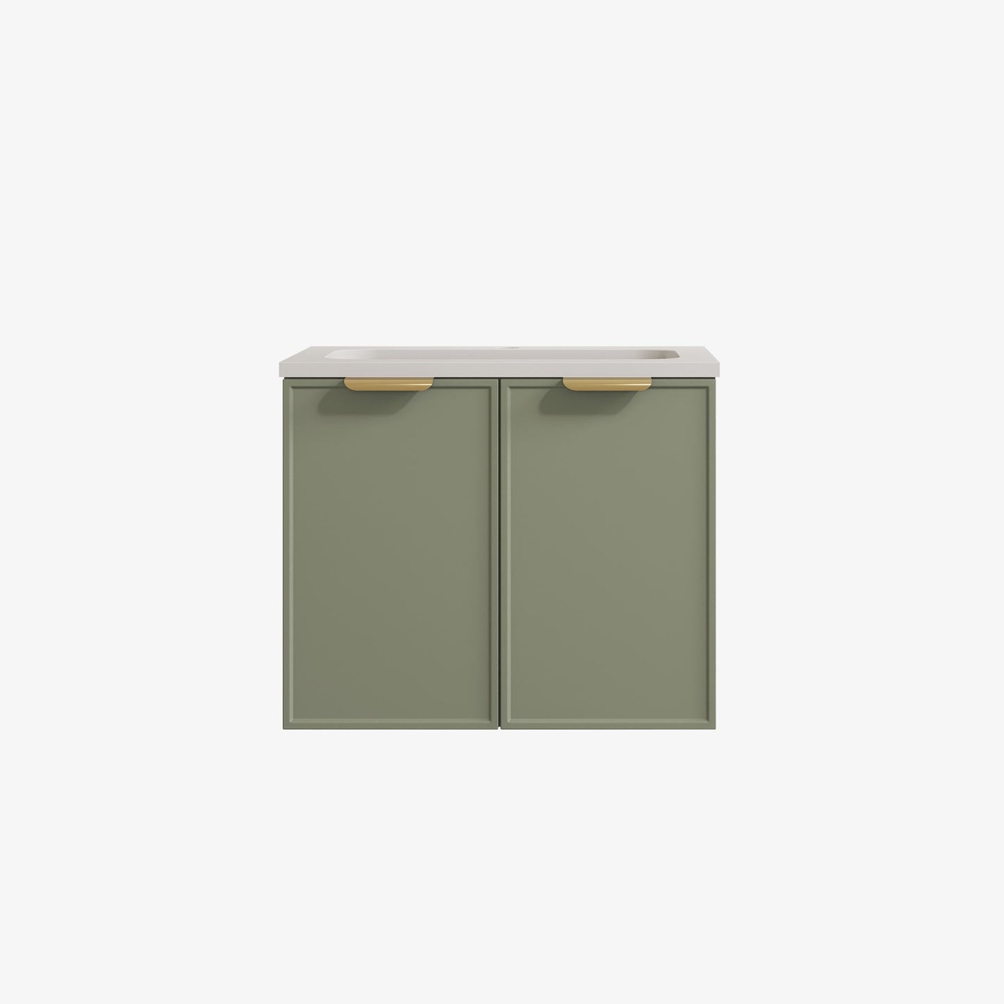CETO Miami Wall Hung PVC Vanity with U shape soft closing drawers 600/750/900/1200SD/1500SD