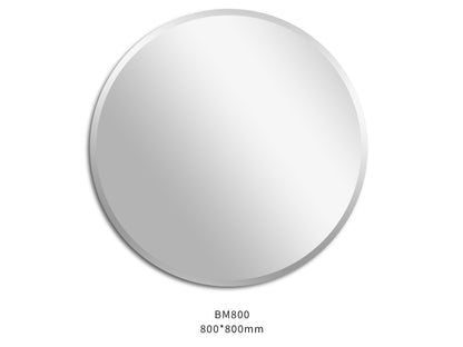 800*800 Plain Mirror Round Bevel Edge