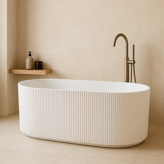 Rovena Groove Freestanding Bathtub 1500*750*580mm