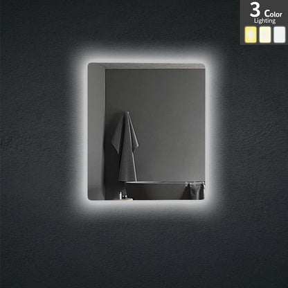 Ovian LED Back lit Mirror Pencil Edge Smart touch free controls 750/900/1200mm