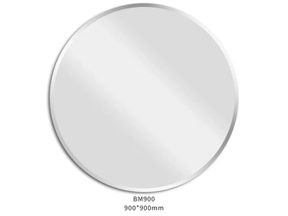 Rounda Bevel Edge Round Mirrors 500-900mm BM500/600/700/800/900